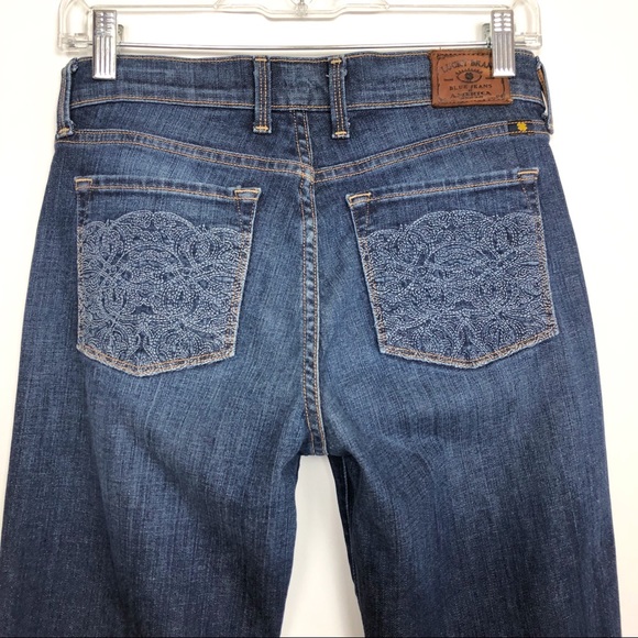 Lucky Brand Denim - Lucky Brand Sofia Boot Jean Embroidered Pockets 28
